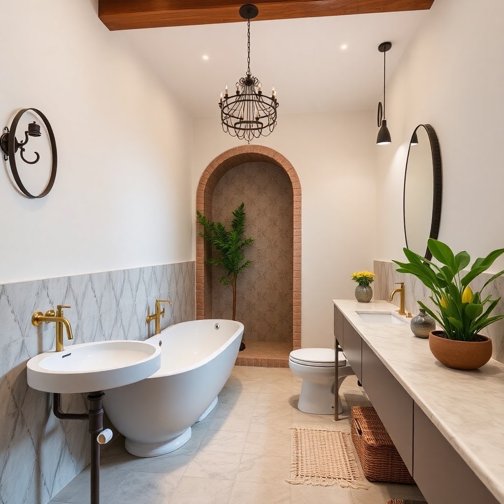 Renovación de baños modernos